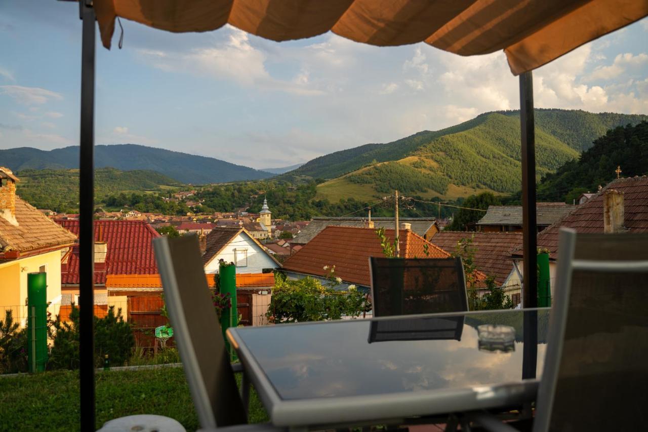 Apartament Panoramic La Casa In Comuna Răşinari Eksteriør billede