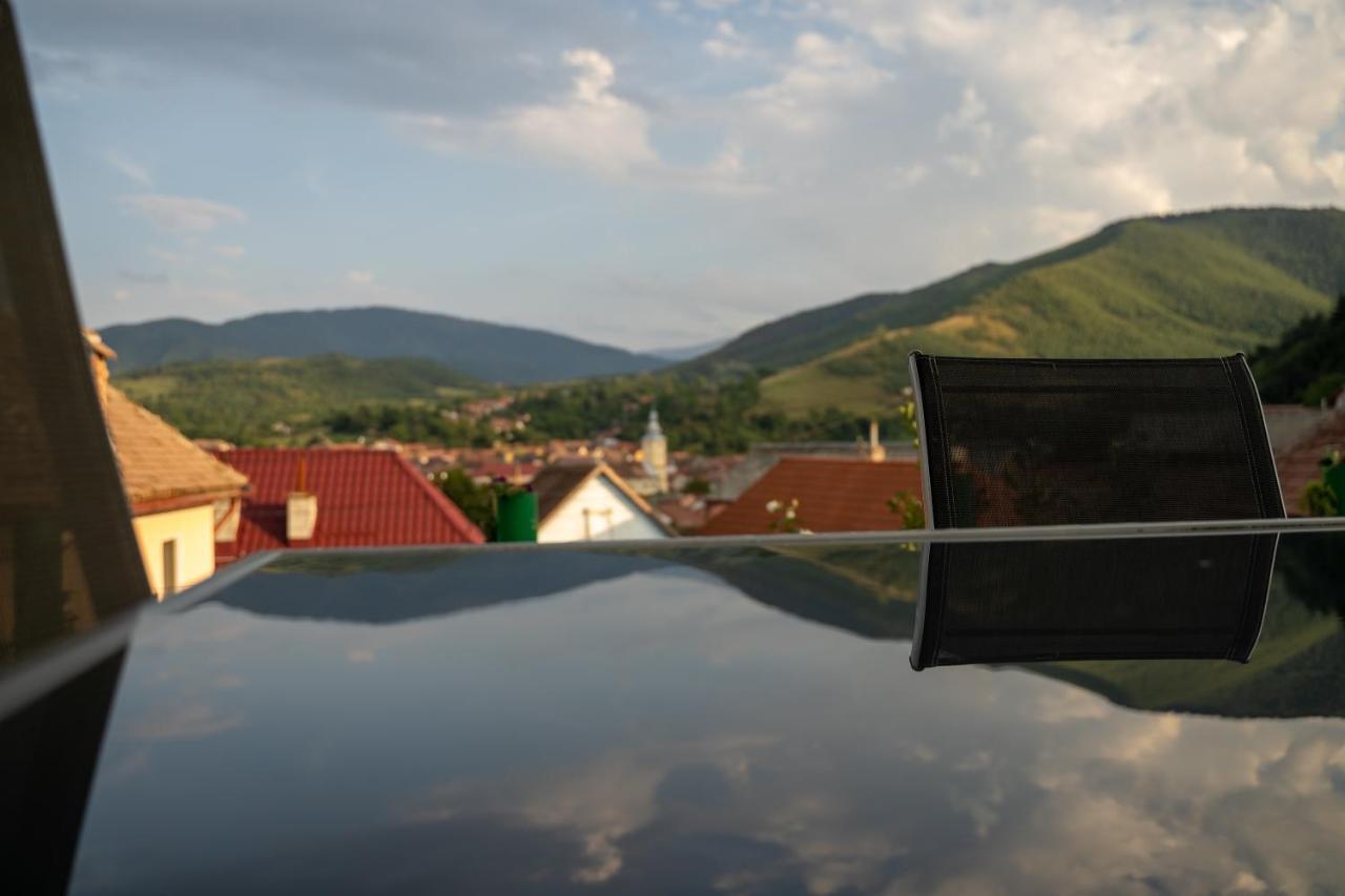 Apartament Panoramic La Casa In Comuna Răşinari Eksteriør billede