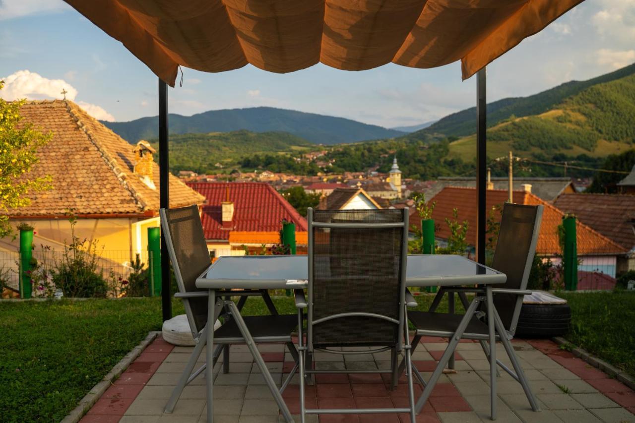 Apartament Panoramic La Casa In Comuna Răşinari Eksteriør billede